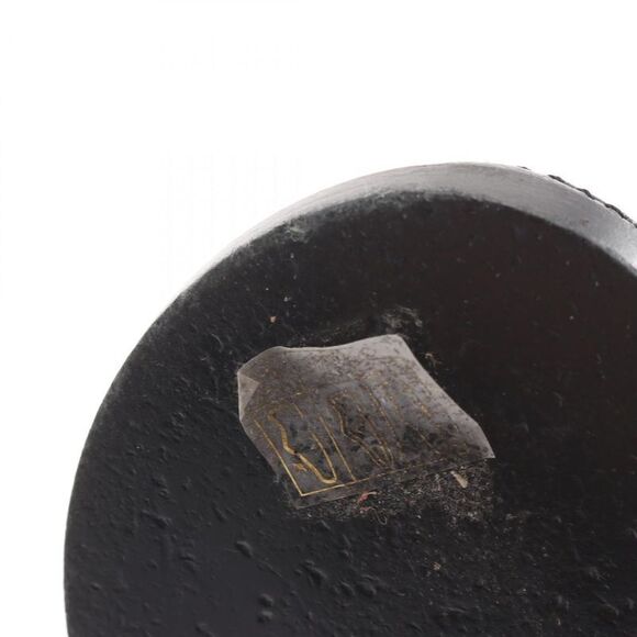 Chanel Sandals 19 Dizeneuf Matelasse G35927 Black Leather Sandals Women's Used A - Picture 9 of 9